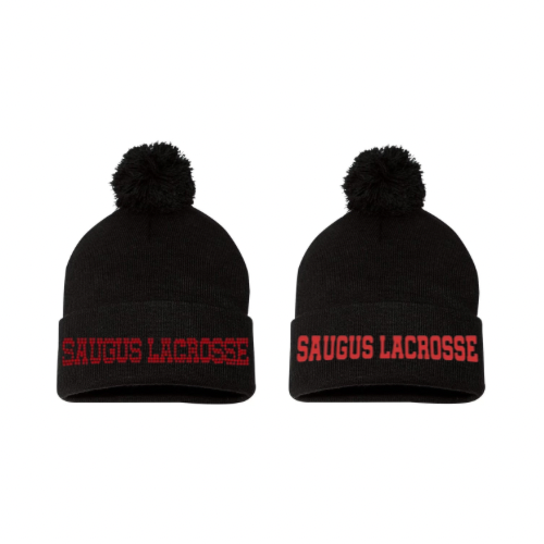 Saugus Lacrosse Pom Hat