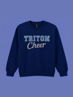 Load image into Gallery viewer, Triton Cheer BLING Sweatshirts (Two Colors)
