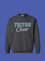 Load image into Gallery viewer, Triton Cheer BLING Sweatshirts (Two Colors)
