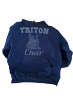 Load image into Gallery viewer, Triton Vikings cheer bling t-shirt
