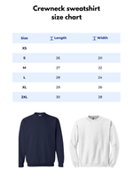 Load image into Gallery viewer, Triton Vikings cheer bling crewneck sweatshirt
