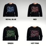 Load image into Gallery viewer, Retro Cheer Mom/Retro Cheer grandma Sweatshirt with PERSONALIZED color
