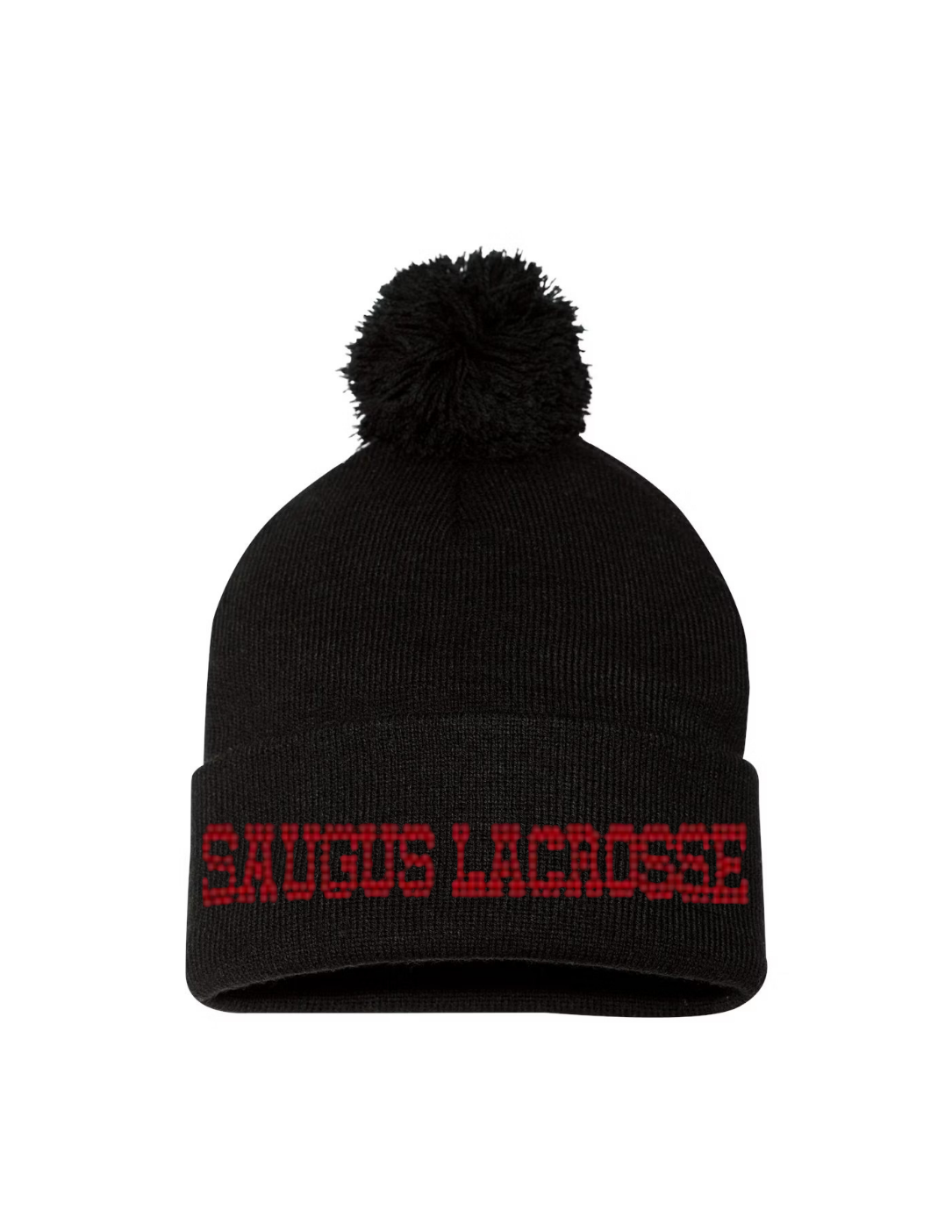 Saugus Lacrosse Pom Hat