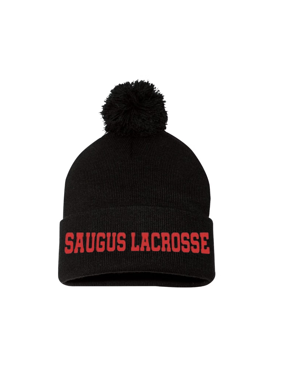 Saugus Lacrosse Pom Hat