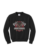Load image into Gallery viewer, Saugus Lacrosse crewneck sweatshirts BLING
