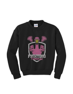 Load image into Gallery viewer, Fighting Flamingos crewneck sweatshirt BLING
