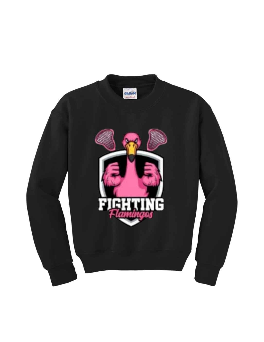 Fighting Flamingos crewneck sweatshirt DTF (non bling)