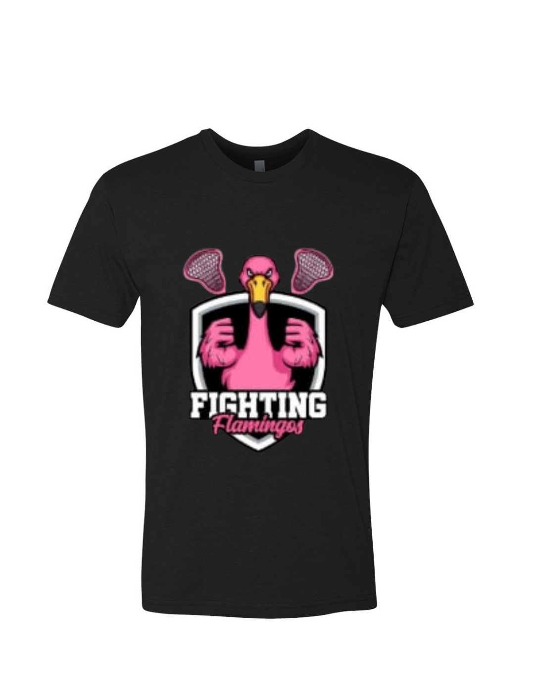 Fighting Flamingos T-shirt DTF (non bling)
