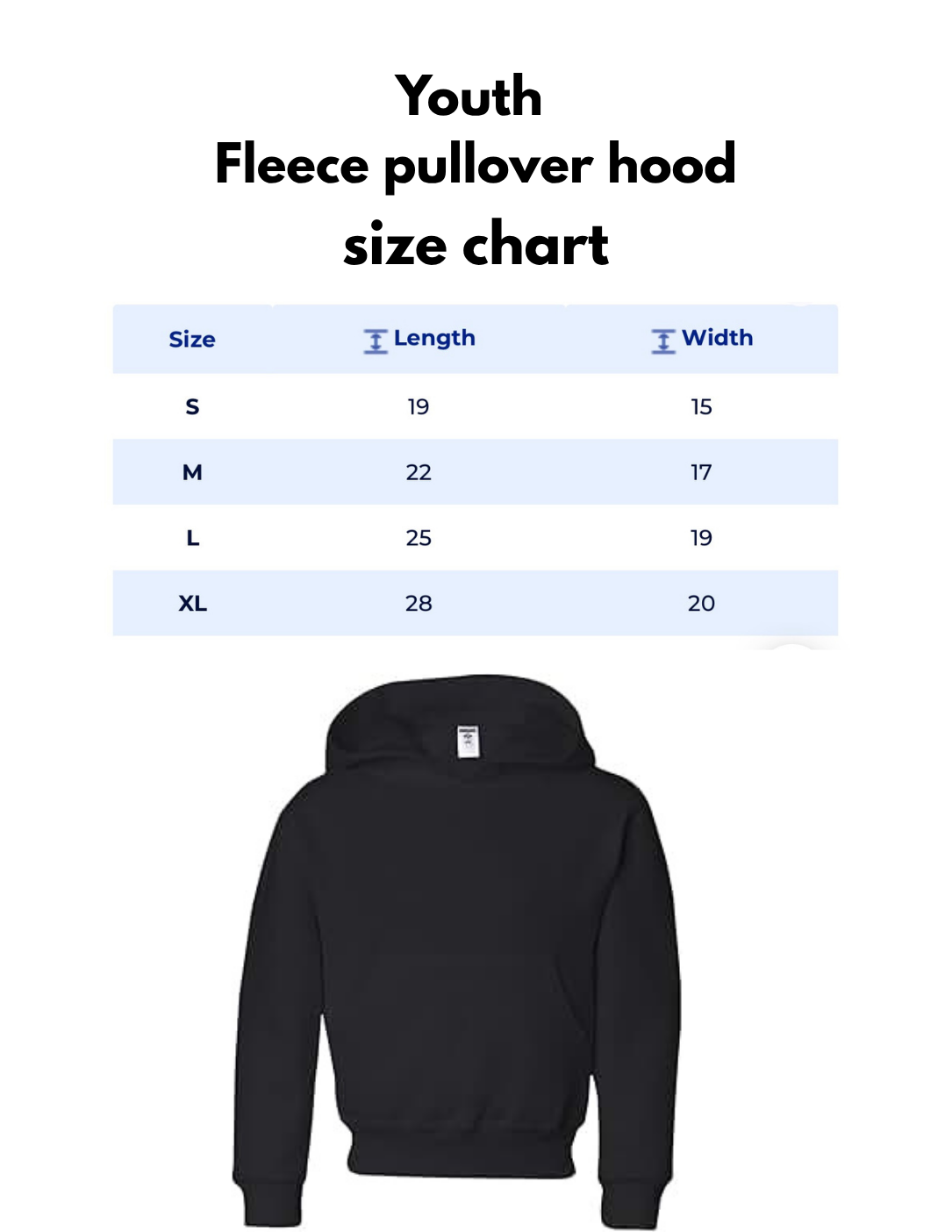 Saugus Lacrosse hooded sweatshirts DTF (non bling)