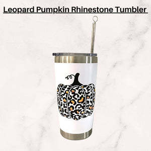 Leopard Pumpkin Tumbler