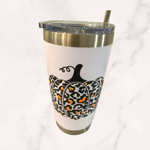 Leopard Pumpkin Tumbler