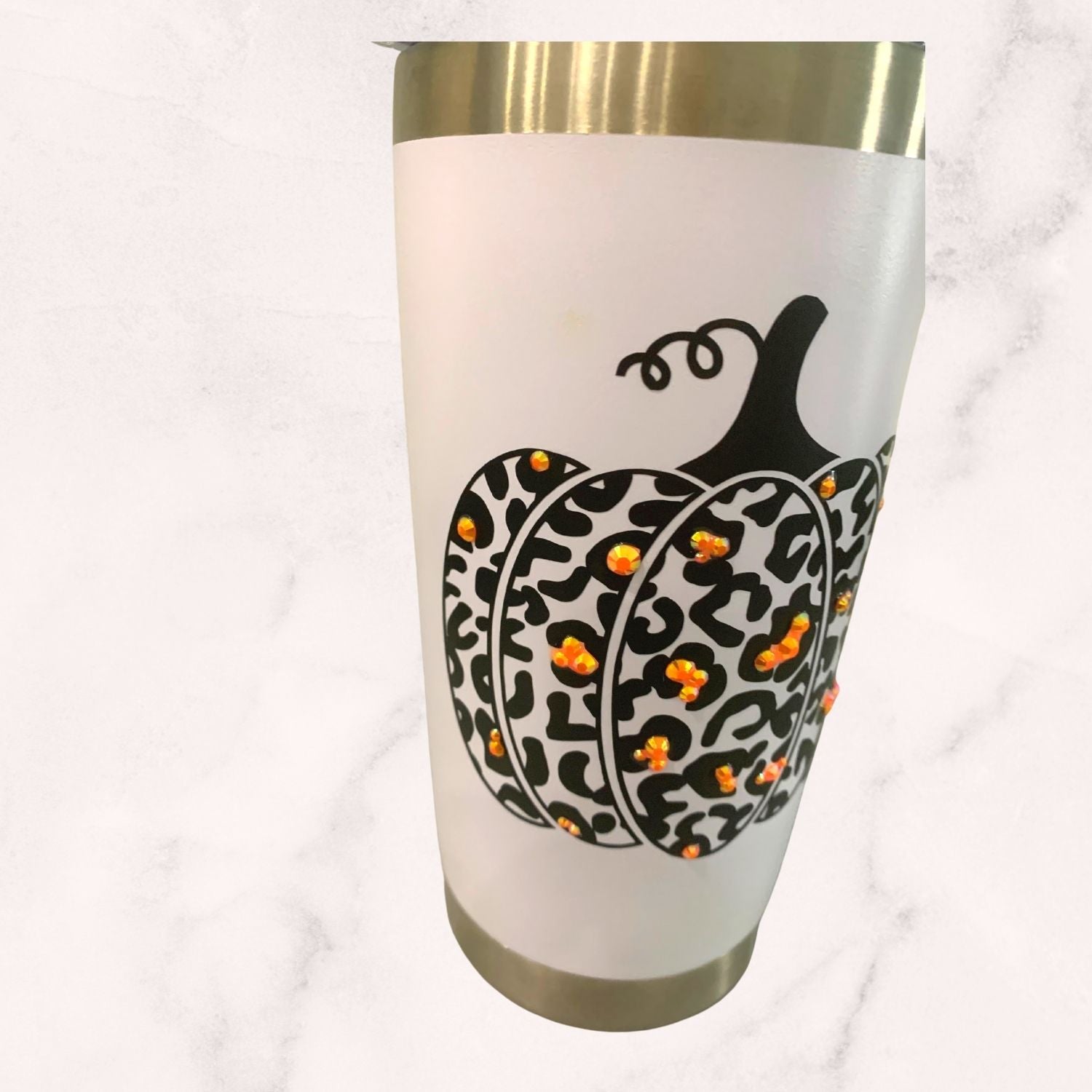 Leopard Pumpkin Tumbler