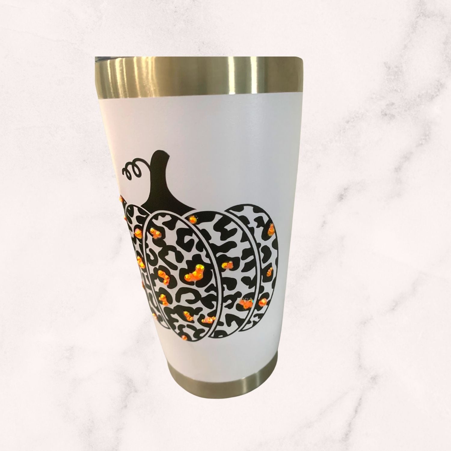 Leopard Pumpkin Tumbler