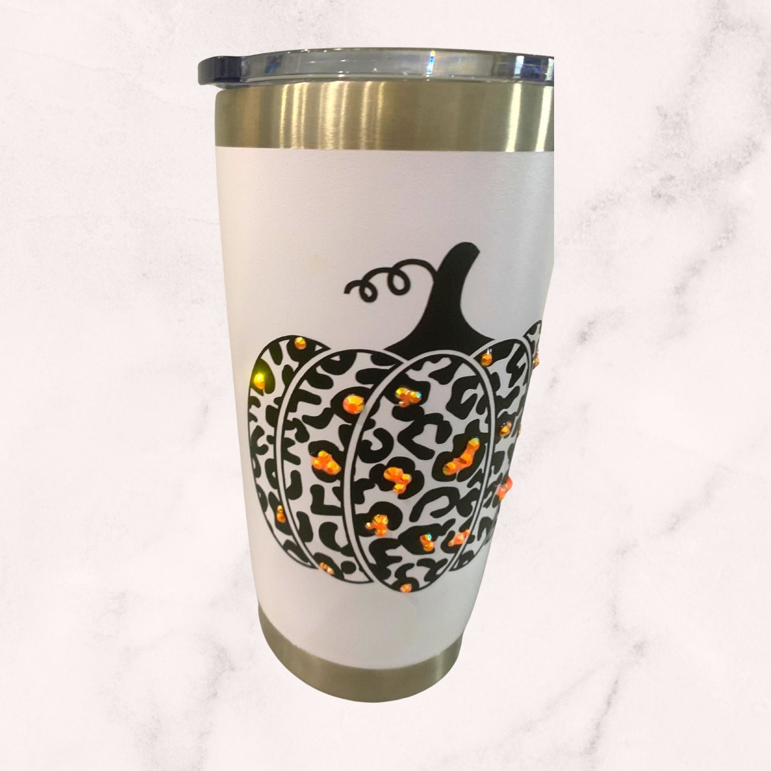 Leopard Pumpkin Tumbler