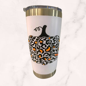 Leopard Pumpkin Tumbler