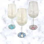 Load image into Gallery viewer, Seashell Embellished Wine Glass Collection
