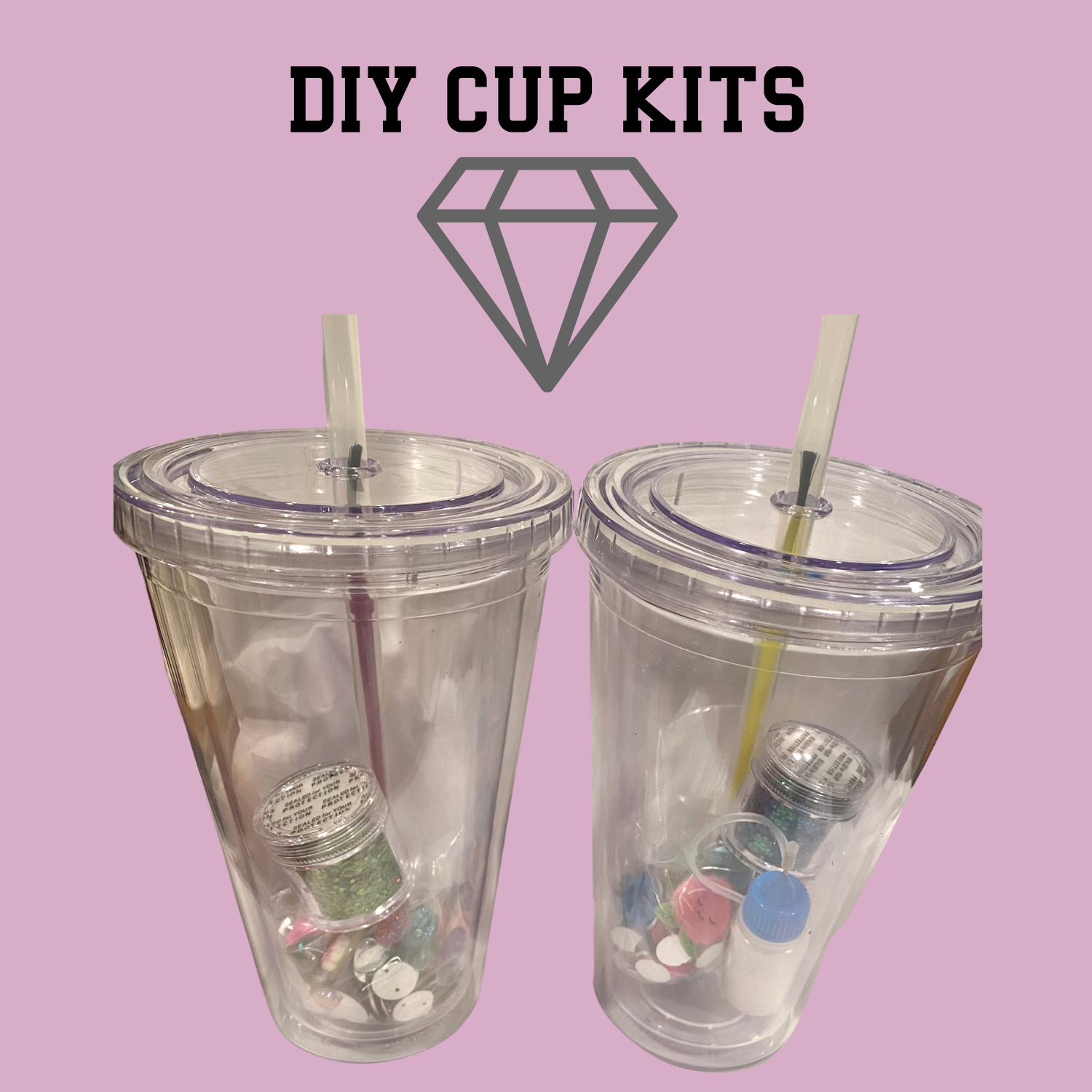 Clear DIY Cup